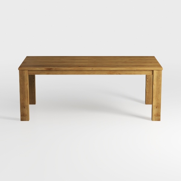 CraftThink Modern Wood Writing Desk, H-Shape Offic