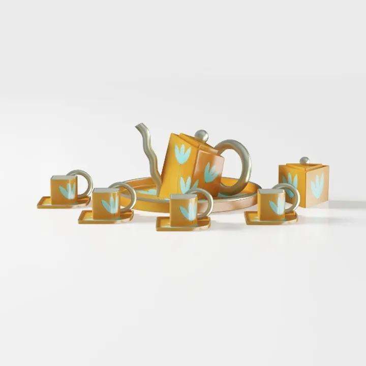 lovely teaware-Happy Fool's Day