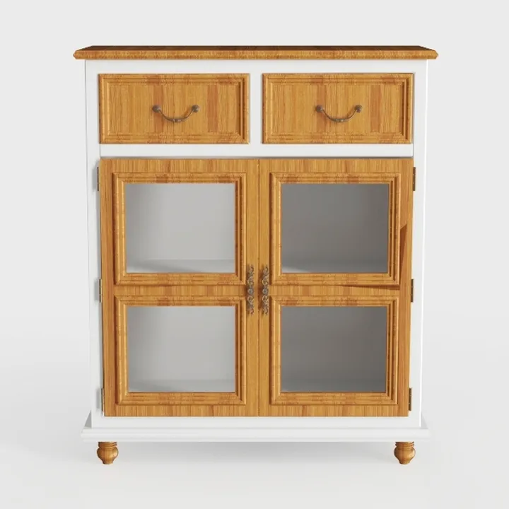 Sophia & William 2-Door Accent Cabinet, Distressed