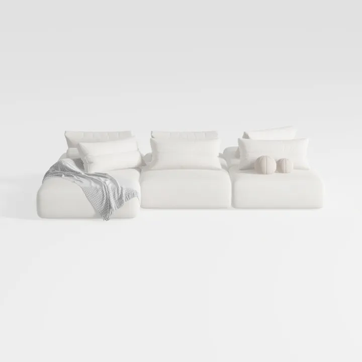 Modular Sectional Sofa Couch,Oversized L Shaped