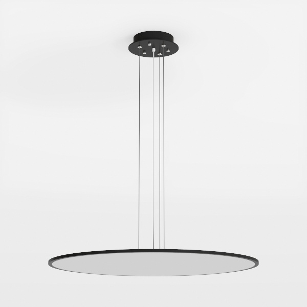 LED Black Chandeliers Modern Pendant Light, 40W