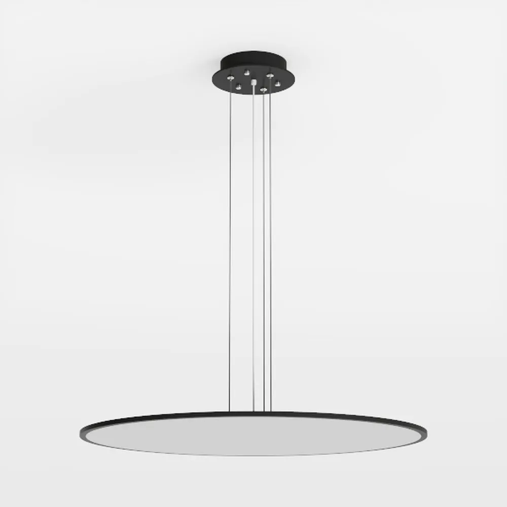 LED Black Chandeliers Modern Pendant Light, 40W