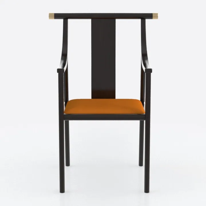 Country Cottage Styled Chair with Wood Seat - 18"