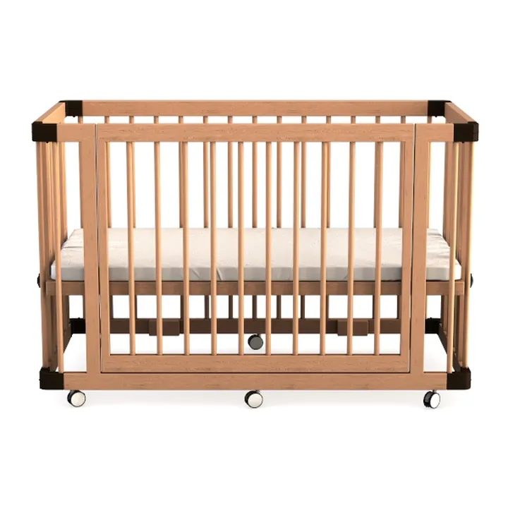 Teddi Drift.wood 4-in-1 Convertible Mini Crib