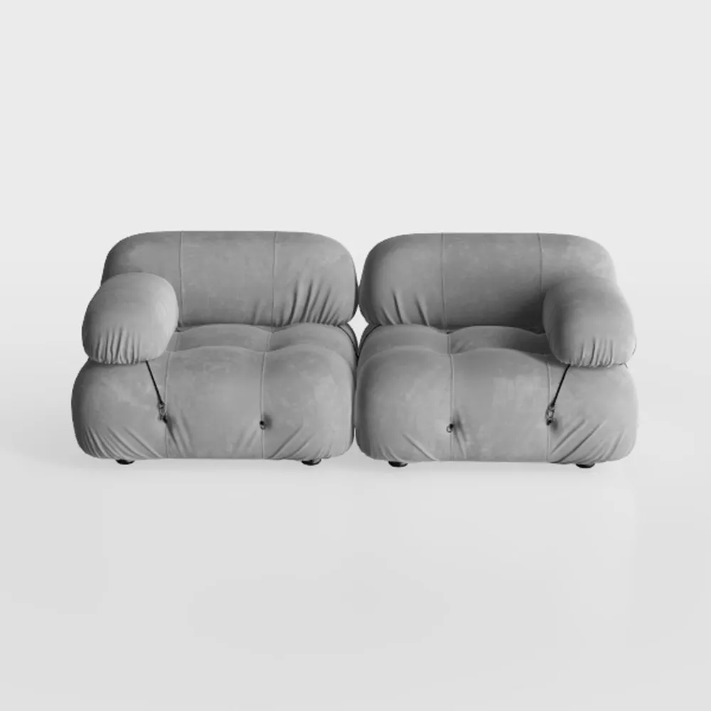 Meridian Furniture 634Grey-S78 Cozy Collection Con