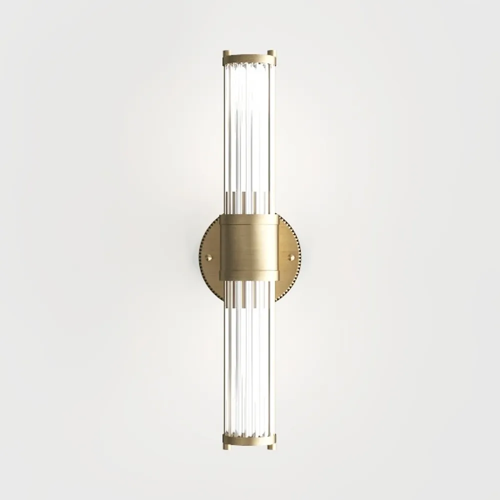 Gold Wall Sconce Light Fixture - Bathroom Sconce