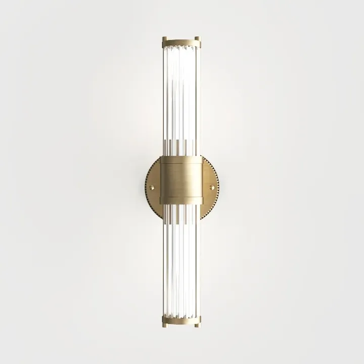 Gold Wall Sconce Light Fixture - Bathroom Sconce