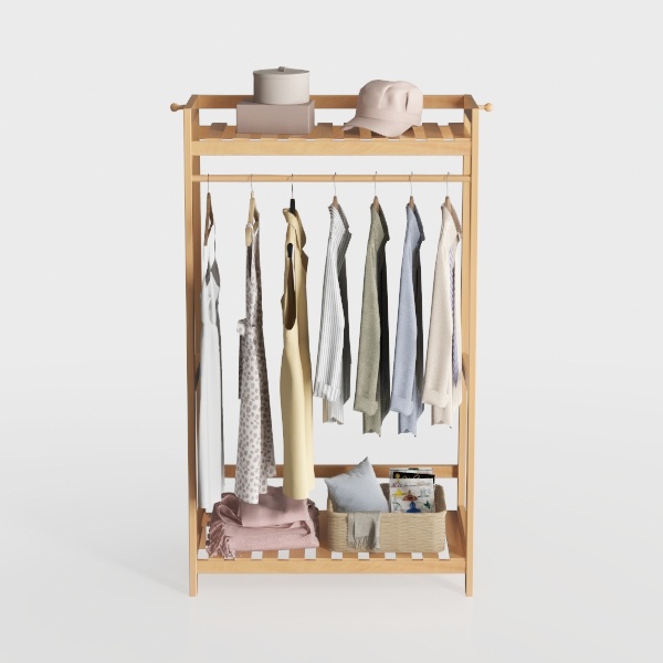 coat rack-Selected Closet 