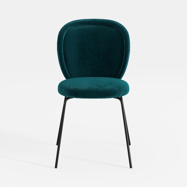 1 Set Velvet Dining Chairs,Reception Negotiation