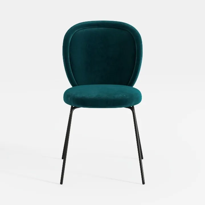 1 Set Velvet Dining Chairs,Reception Negotiation