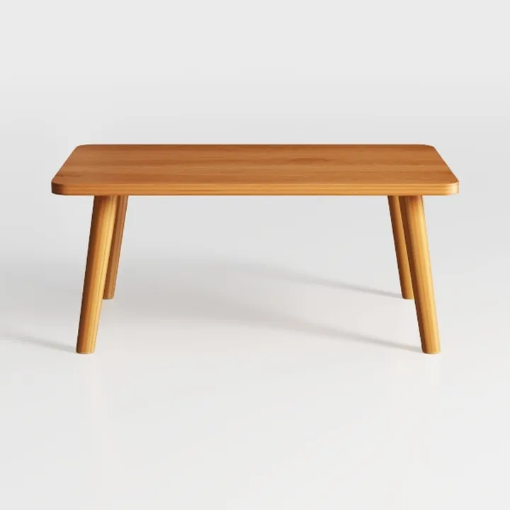 Small Coffee Table Low Table Solid Wood Sturdy Flo