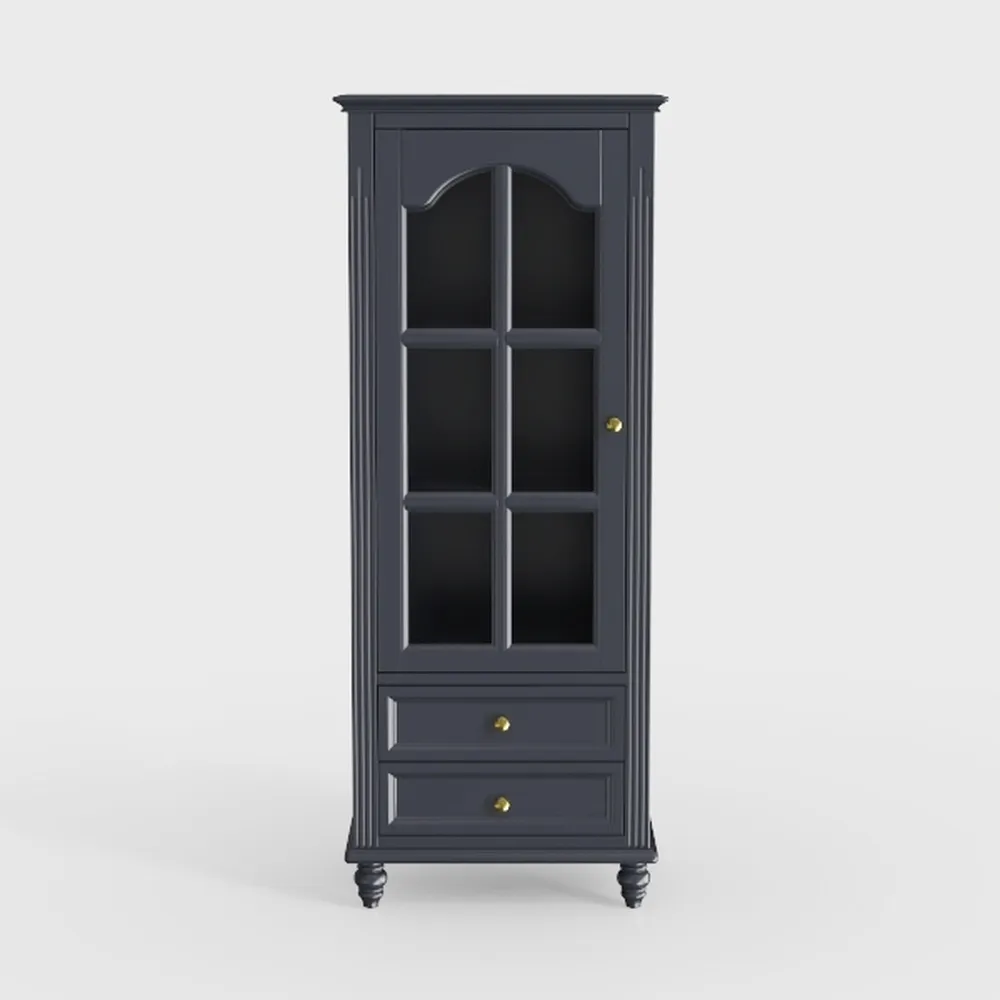 72in Tall Bookshelf 7 Tier Bookcase with Drawer