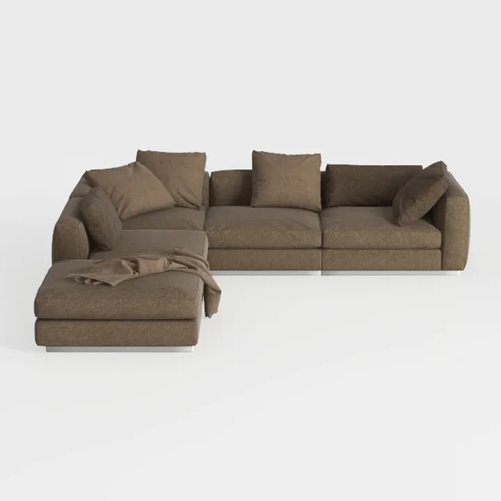 Oversized Sectional Sofa with Storage Chaise