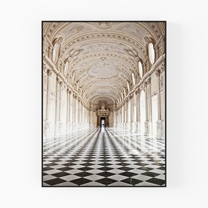 Yihui Arts Famrhouse Wall Art with Textured Old