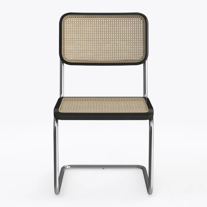 Generic Dining Chairs Set of 2, Velvet Rattan Side