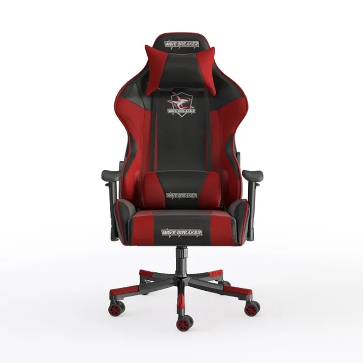 Goplus Massage Gaming Chair, Reclining Backrest