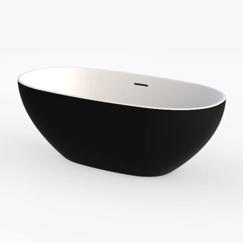 Free Standing Tub 59 Inch Soaking Tub Freestanding