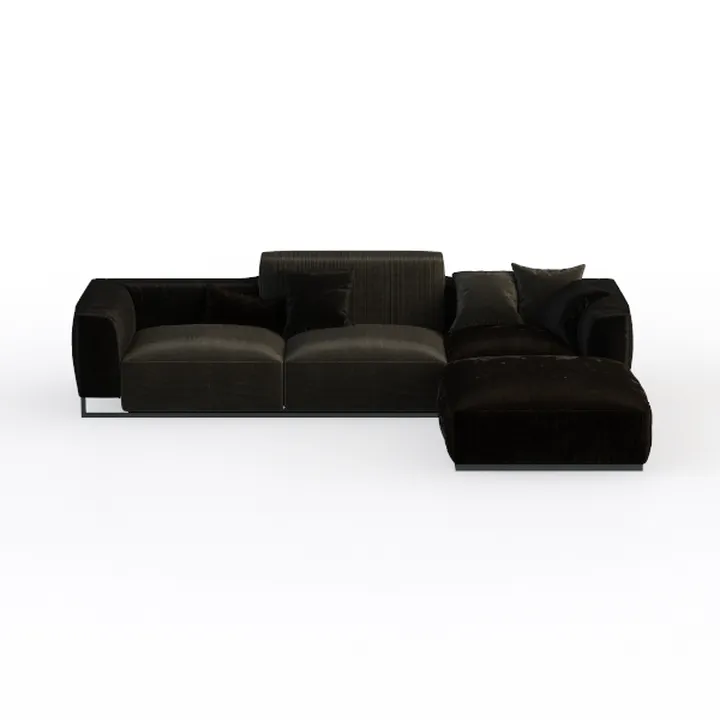 Modular Sectional Sofa Couch,Cloud Boneless Sofa