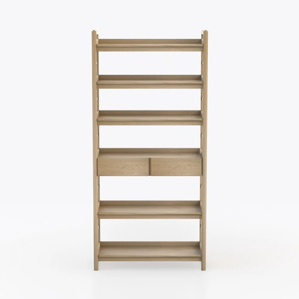 Modway Bixby Home Office Desk with Bookshelf in