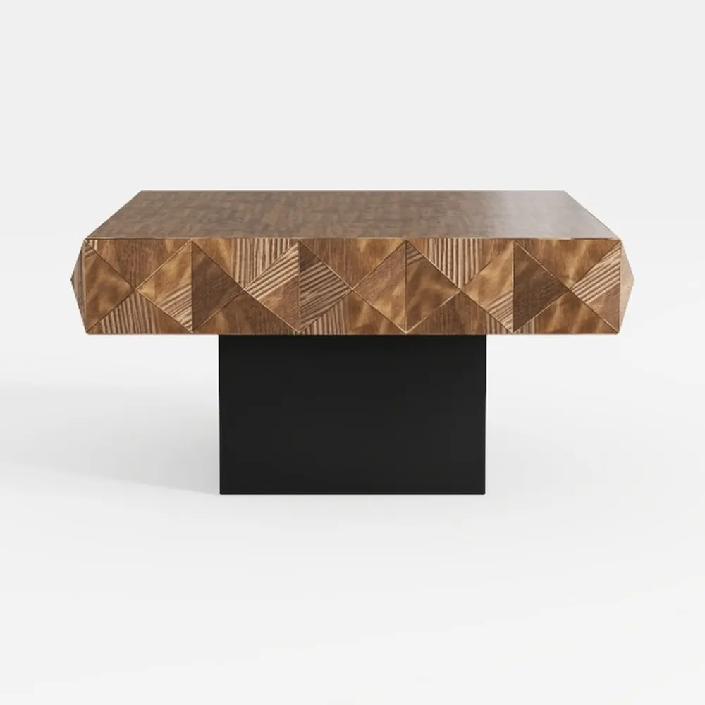 Modern Coffee Table with Hidden Storage Drawers