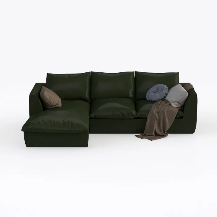 Transform Your Space with an L-Shaped Slipcovered