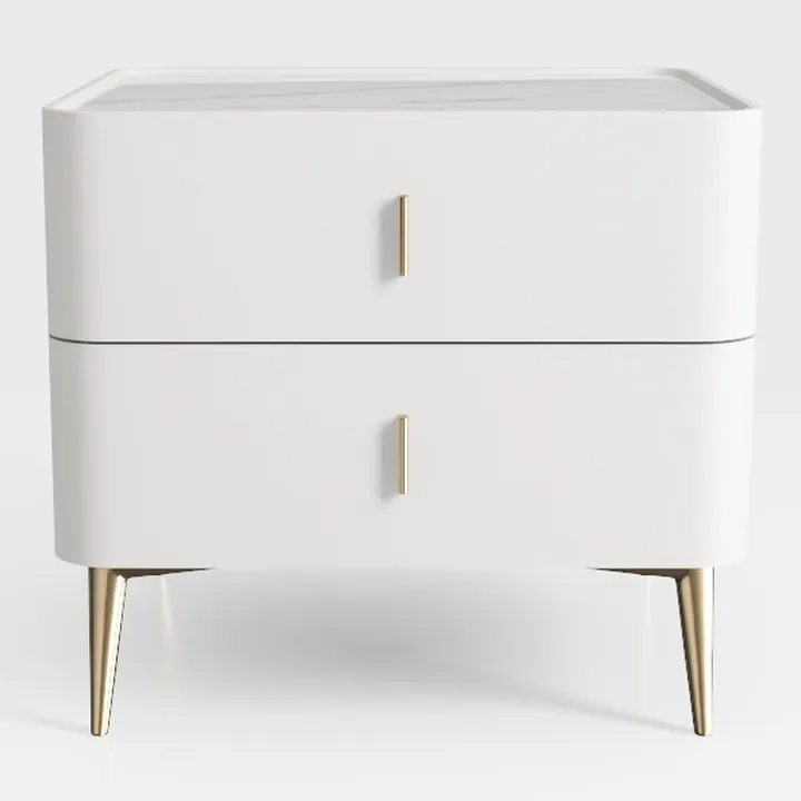 Side Table Indoor Bedrooms Nightstand Double