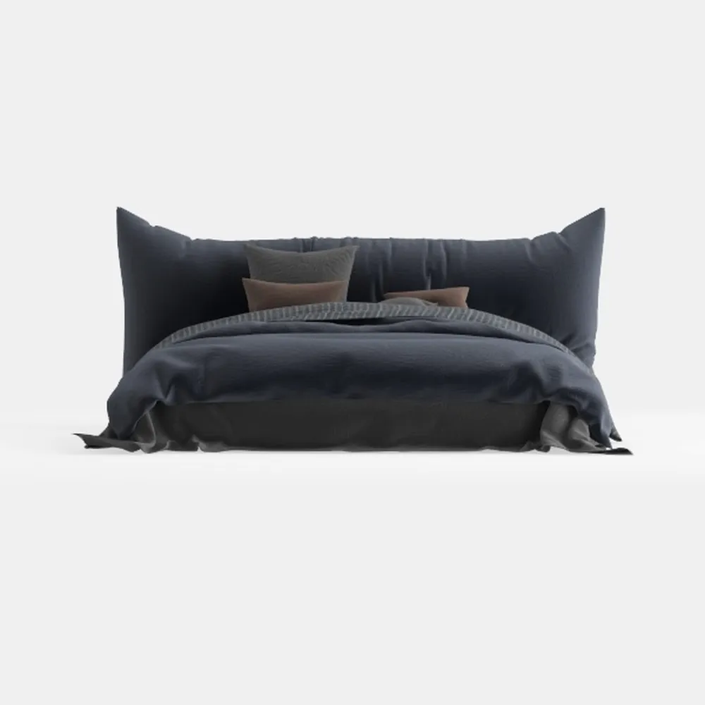 Atlin Designs Upholstered Queen Tufted Panel Bed i