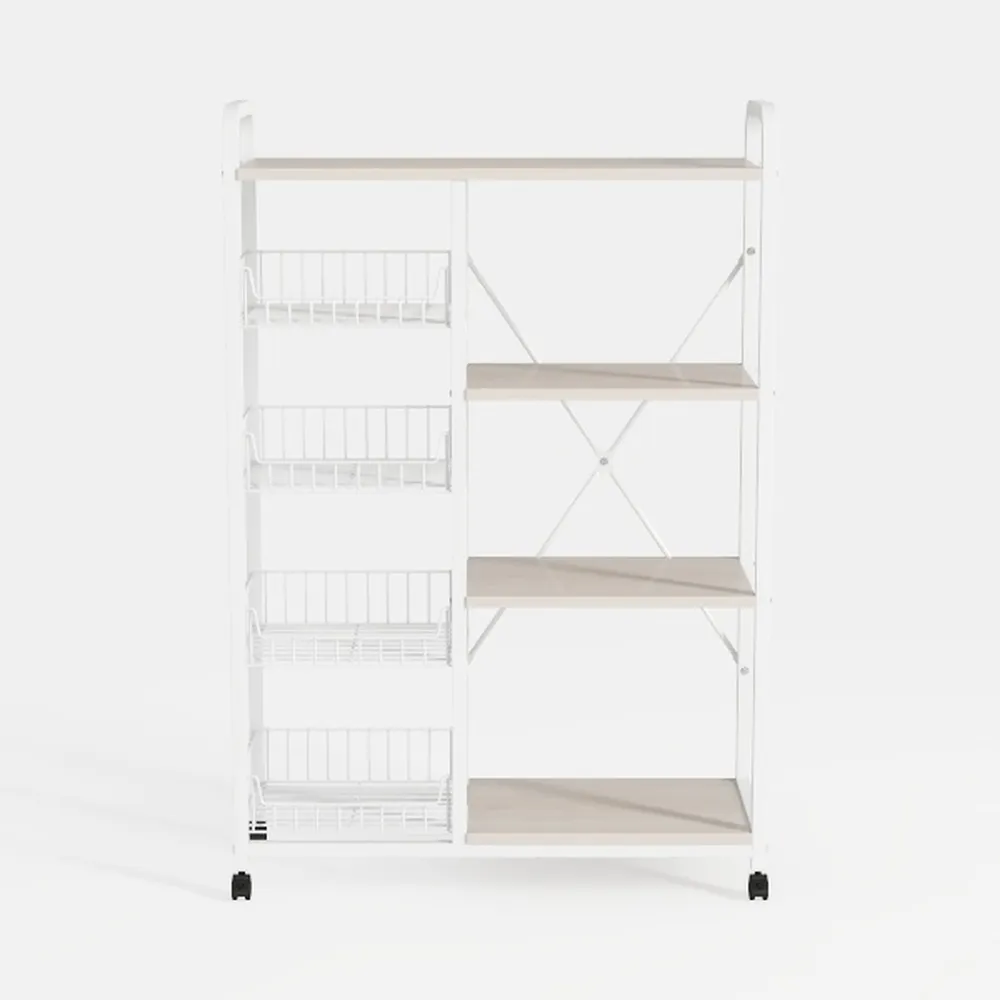 Shoe Cabinet with 2 Flip Drawers Farmhouse