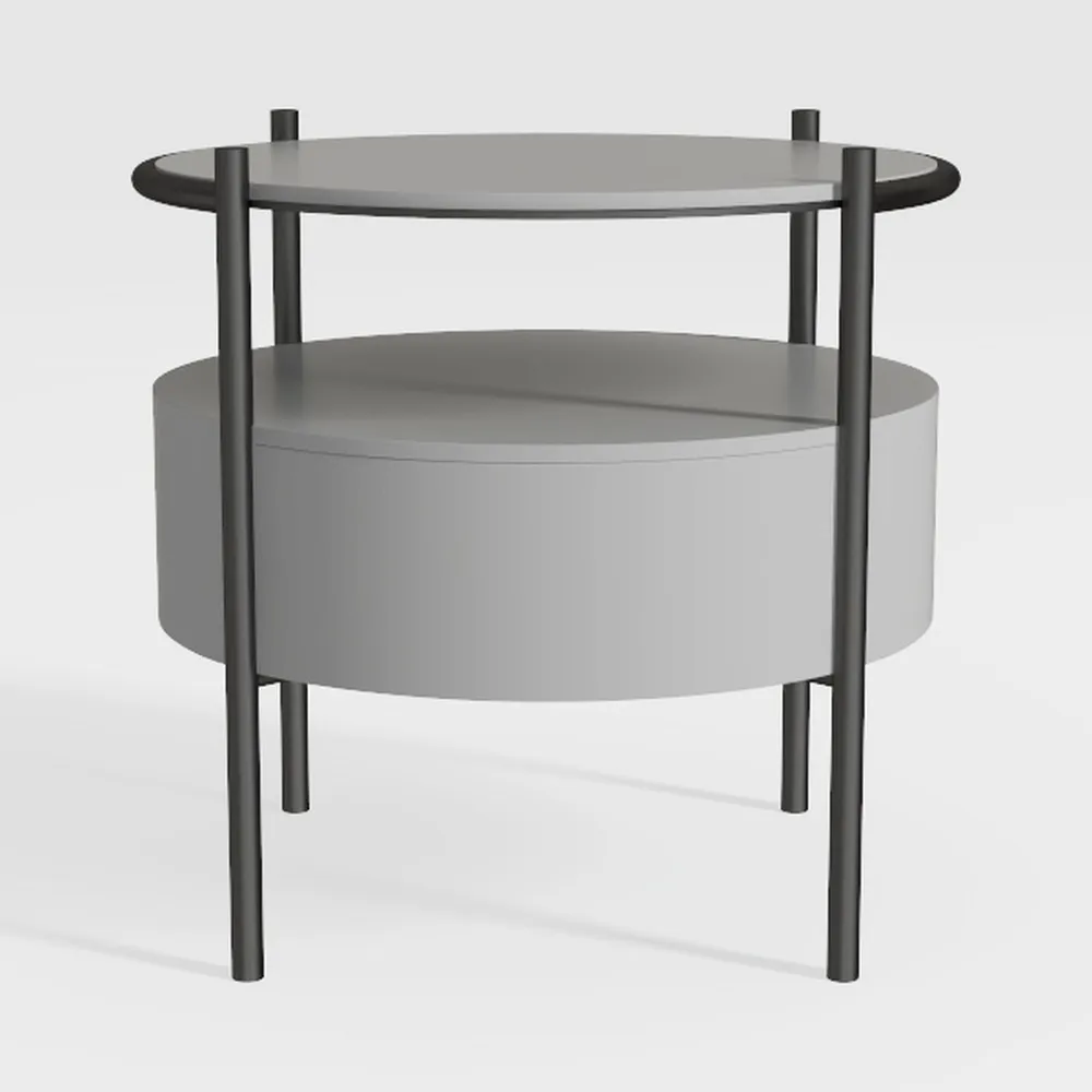 ChooChoo Round Lift Top Coffee Table, Circle Coffe