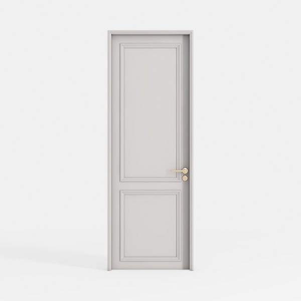 30&quot; x 80&quot; Interior Door Slab Only, 2-Panel Shaker 