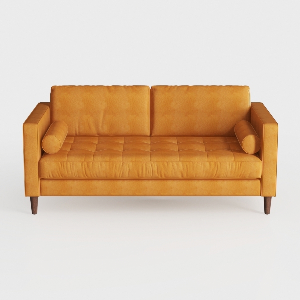 MAXYOYO Convertible Sofa Bed, Pull Out Loveseat