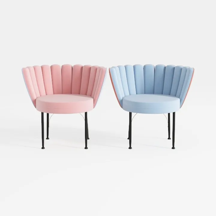 Velvet Dining Chairs Set of 6 Modern Accent Chairs