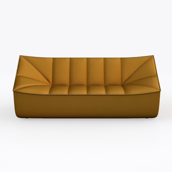 TCMILA Modular 3-Seater Sofa Couch with Deep Seat 