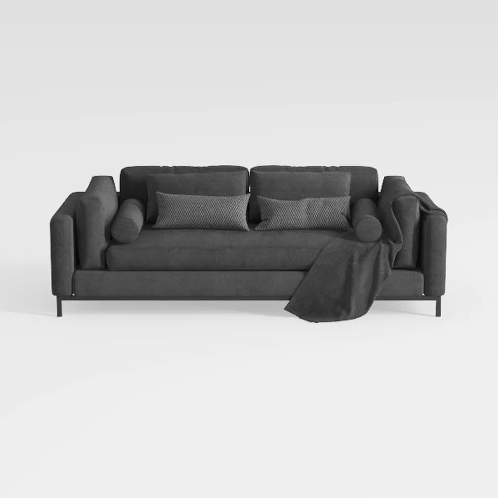 LINSY 3-in-1 Convertible Sofa Bed, 54" Pull Out Sl