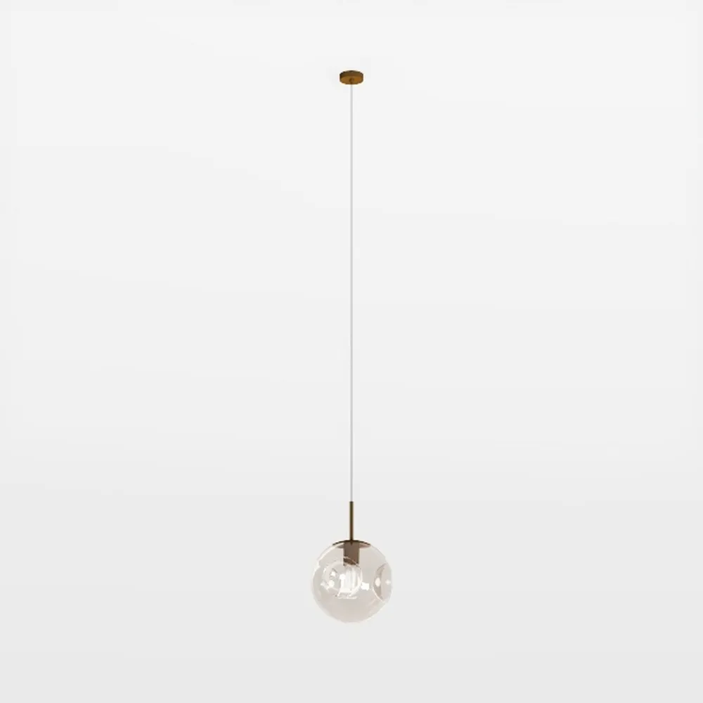 2 Pack Mid Century Modern Gradient Gold Glass