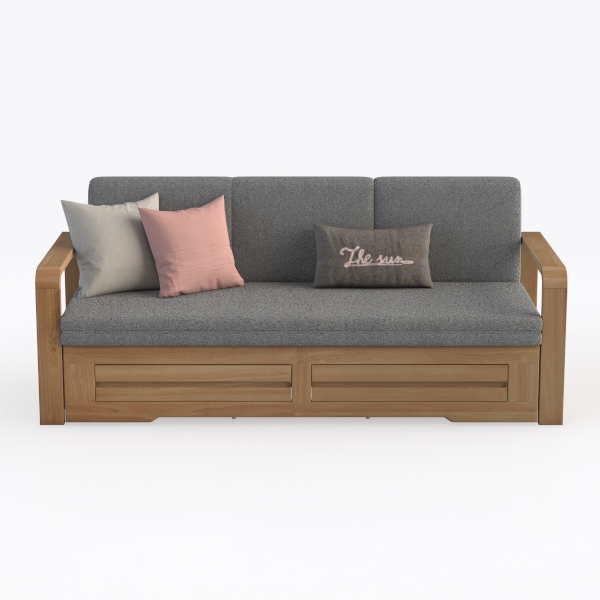 Camaflexi Mid-Century Daybed, Twin, Castanho