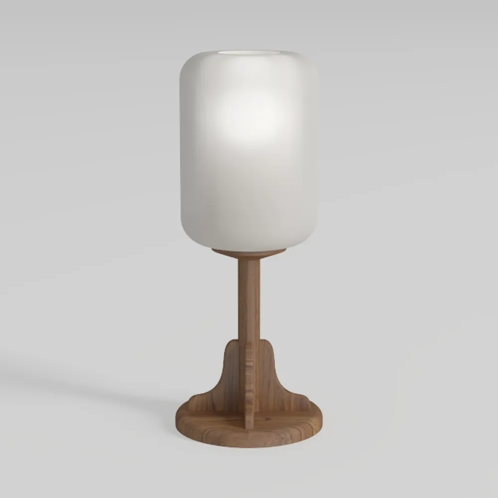 QiMH 23" Farmhouse Table Lamp for Nightstand