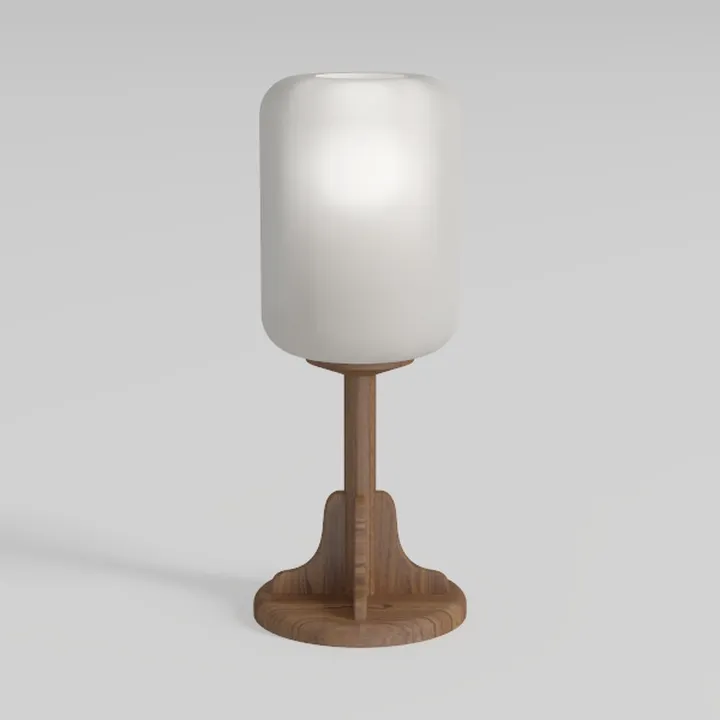 QiMH 23" Farmhouse Table Lamp for Nightstand