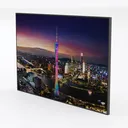 Lavender Large Wall Art Purple Flower Forest Tree Left 45 Degree View