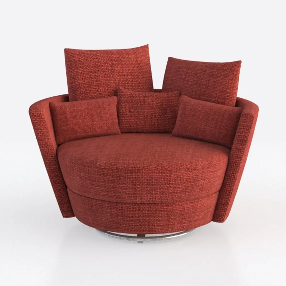 360 Degree Swivel Accent Chairs Living Room Chair,