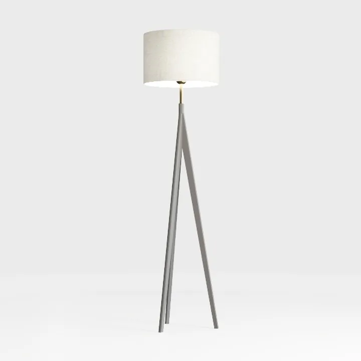 Crestview Collection EVAER1510 62" Floor Lamp