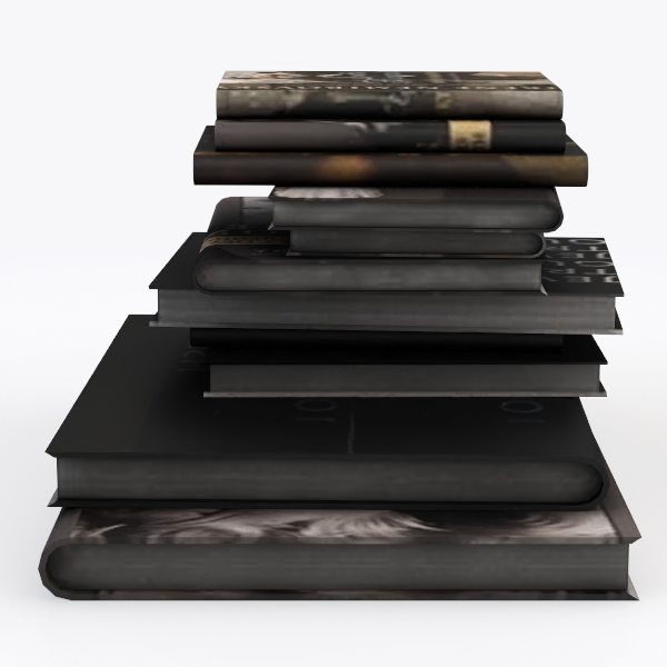 Multi-Size Book Stack