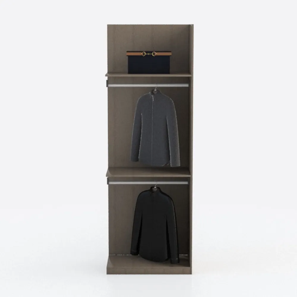 Luder 3-Tier Open Shelf Bookcase French Oak