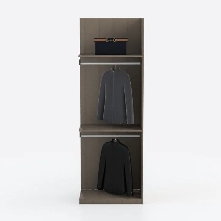 Luder 3-Tier Open Shelf Bookcase French Oak