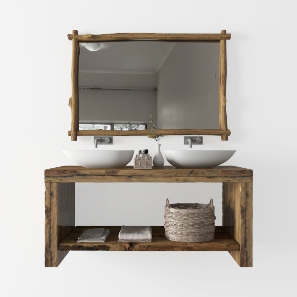 bathroom cabinet-Harmonious Zen