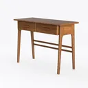 SAFAVIEH Home Collection O'Dwyer Brown 2-Drawer Co Left 45 Degree View