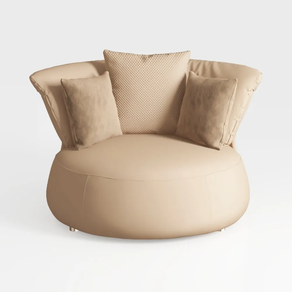 Fabric Accent Chair, Upholstered Armchair with 