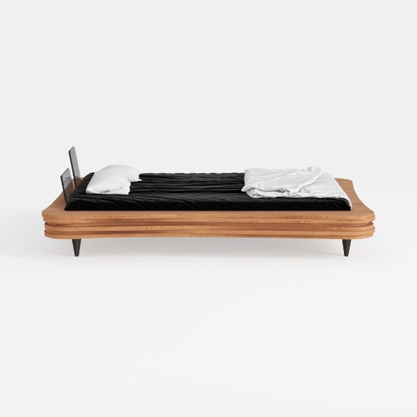 Moe&#39;s Home Collection Bent King Size Bed