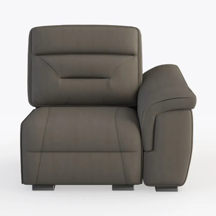 REALROOMS Reid Pushback Recliner, Living Room Chai