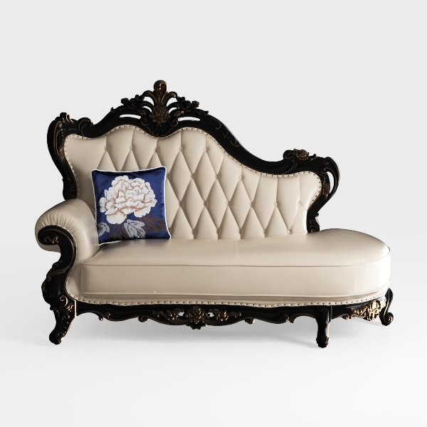 Furniture of America Zephyra Traditional Faux Leat